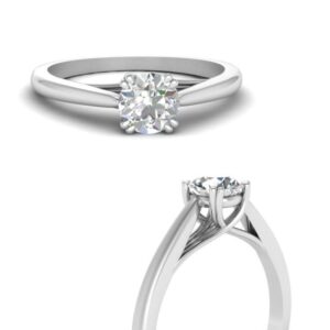 S#3 14K. GOLD 1 CARAT LAB GROWN CENTER