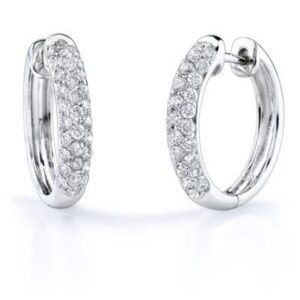 Diamond Earrings 13 / 14K.GOLD 0.60 ROUND NAUTRAL DIAMONDS