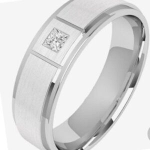 GB #1/ 14K. GOLD O.25 CT. NATURAL PRINCESS CUT