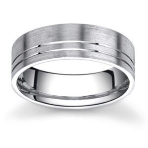 Gentlemen's Wedding Band #1/ 14K. GOLD