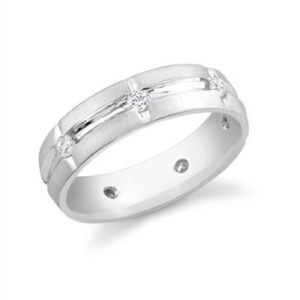 Gentlemen's Diamond Classic Ring #3 / 14K.GOLD 0.30 CARAT ROUND NATURAL DIAMONDS