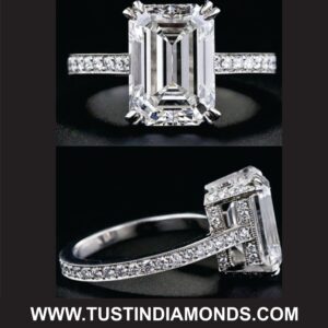 S#2 3.00 CARAT LAB GROWN CENTER EMEARALD CUT