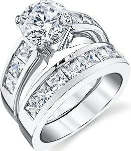 NH#4 / 14K. GOLD 2.00 CT. ROUND & PRINCESS CUT NATURAL DIAMONDS